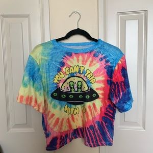 Tie dye trippy T-shirt